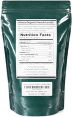 Hunza Organic French Lentils (2 lbs)