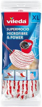 Vileda SuperMocio Microfibre & Power Mop Refill