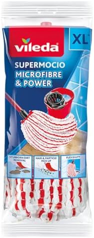 Vileda SuperMocio Microfibre & Power Mop Refill