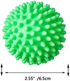 Reusable Dryer Balls Laundry Wash Dryer Balls Anti-static Fabric Softener Laundry Washing Ball, 6pcs (Dark green)