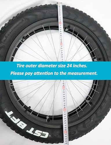 All-Terrain Wheelchair Tires (Pair) - 12.5" Air-Filled Pneumatic Tires for Sand, Snow, Beach - Superior Comfort & Traction - Quick-Release Compatible - for Outdoor Adventures