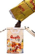 Quarta Caffe Barattolo With Avio Oro Ground Espresso Coffee 8.8oz