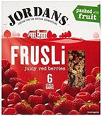 Jordans Red Berries Frusli Bars 6 x 30g