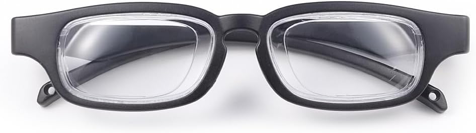 Adjustable Focus Reading Glasses 0D to 350D Diopters Readers Glasses Anti Blue Light Multi Point Micro Permeable Lens Dial Vision Reading Glasses Zoom Eyeglasses For Reading Distance Near Far Sight