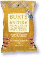 Burts Potato Chips Mature Cheddar 40 g (Pack of 20)