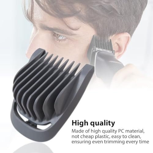 Multigroom Trimmer Beard Stubble Guide Combs Guards 1mm + 2mm Compatible for Philips Norelco MG3750, MG3760, MG5700, MG5750, MG5760, MG7750, MG7770, MG7790, MG7791