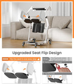 VOCIC Sit to Stand Lift, One-Step Stand Assist Lift for Elderly, Patient Lift Chair Transport Unit with Wheels, Fall Prevention & Muscle Building, AY03 2026 Upgraded