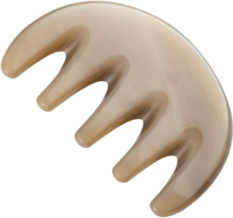 Scalp Massage Comb Wide Tooth Handheld Scraping Massage Tool for Head Care Itch Relief Hair Smoothing Portable 3.34X2.16In