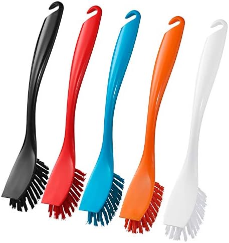 Ikea Easily Handable Orange Dish-Washing Brush (Pack of 3)