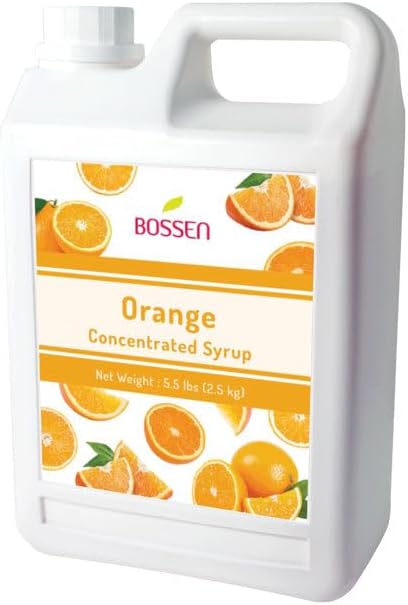 Bossen Concentrated Syrup_5.5 lb (Orange)