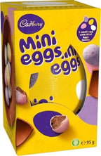 Cadbury Dairy Milk Mini Egg Easter Egg, Includes 1 Small Chocolate Shell with Mini Eggs Inside, Gift for Easter, 95 g (Pack of 1)