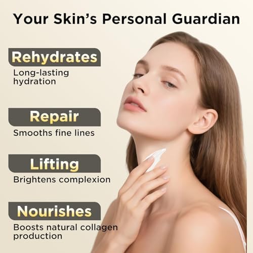 Firming Neck Cream for tightening and firming,Retinol,Collagen & Hyaluronic Acid Cream-Anti-Aging Face Moisturizer for Face,Wrinkle Smoother for Women & Men, 1.76 Fl Oz-260320
