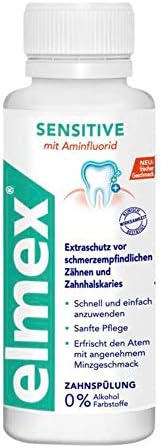 Elmex Sensitive Mouthwash for Sensitive Teeth 100ml (Pack of 1)