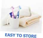 FOMIYES 3PCS Dual Head Toothbrush Cleaning Tool for Elderly Soft Bristles for Gentle Oral Care Easy to Use with Mobility Teeth Cleaning Brush
