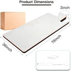 F&G Full Body Massage Heating Mat, Heating Massage Mattress with 9 Airbags, Improving Sleep, 3 Modes, 3 Heating to Relieve Discomfort in Shoulders, Waist, and Legs for Home Use,Size(38"x80")