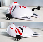Japanese Fox Huasanli Cosplay Mask Adult Tengu Sakuras Full Size Halloween Party Props