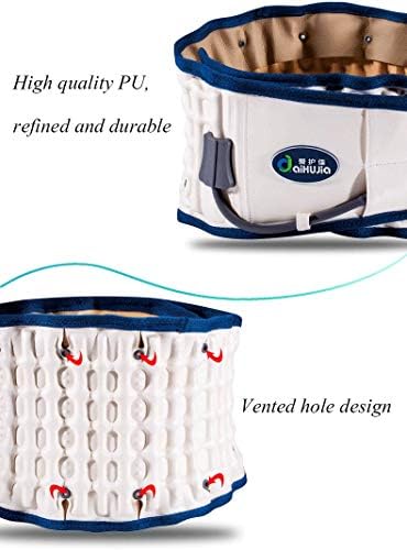 Decompression Therapy Back Support Belt - Lower Back Brace Lumbar Belt Support for Pain Relief and Injury Prevention