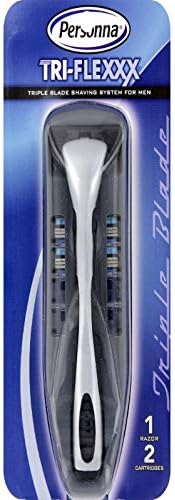 Personna Tri-Flexxx Triple Blade Shaving System for Men