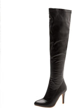 YekgfuD 10.5CM/4.13 Inch Fashion Pointed Toe Stiletto Sexy Elegant Ladies Nightclub Boots High Tube Knee Boots Pole Dance