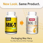 Jarrow Formulas MK-7 180 mcg - Bioactive Form of Vitamin K2-30 Servings (Softgels) - for Bone & Cardiovascular Health - Vitamin K2 MK-7 Dietary Supplement - Gluten-Free