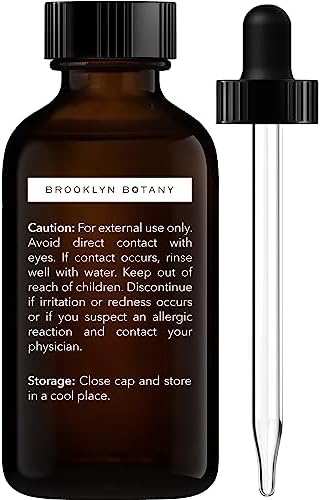 Brooklyn Botany Geranium Essential Oil - 100% Pure and Natural - Premium Grade Oil with Dropper - for Aromatherapy and Diffuser - 1 Fl Oz