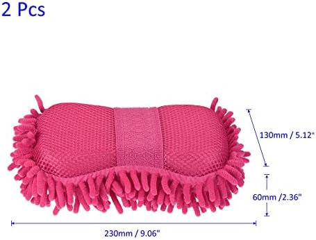 M METERXITY Chenille Sponge Mitten - Universal Glove Wash/Wipe Glass, Window, Screen, Apply to Household Daily Cleaning