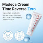CENTELLIAN 24 Madeca Cream Time Reverse Zero 2.70 fl oz - Lightweight Anti-Aging, Face Moisturizer, Blue Active TECA, Cooling Cica, Firming, Deep Hydration, Barrier Repair, Sensitive, Oily Skin