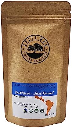 Split Oak Coffee Roasters Gourmet Gift Box – Whole Bean Variety Pack Gift Box, 9 Medium Roast Coffees from Around the World – Global Tasting Collection, 2oz Bags, Roasted in the USA