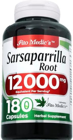 FITO MEDIC'S Sarsaparilla Root | Sarsaparilla Root Capsules | 180 Capsules | Concentrated Extract | Highly Absorbable Herbal Supplement