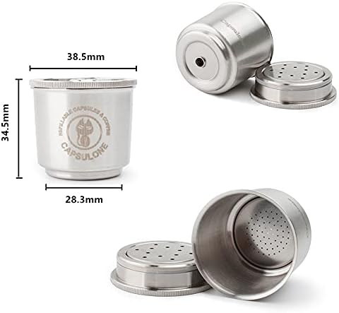 refillable coffee capsule reusable iperEspressp capsule pod coffee filter fit for illy X1 X7 X9 Y1 Y3 Y5 Y9 machine