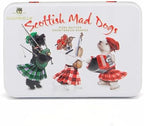 Campbells Shortbread Scottish Mad Dogs Assorted Cookies Tin 5.3 Oz (150g) - Pure Butter Scottish Shortbread Cookies from Scotland, British Tea Biscuits, Gift Tin for Dog Lovers, Scottish Treats