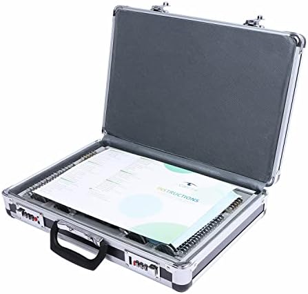 104 Trial Lens Set Metal Rim Aluminum Case Free Trial Frame