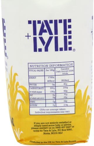 Tate & Lyle Fairtrade Caster Sugar (2Kg) - Pack of 2