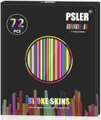 PSLER 72 PCS Spoke Skins Spoke Trim Wrap Decoration Protector Pipe Motocross Pit Dirt Bike Aaccessories