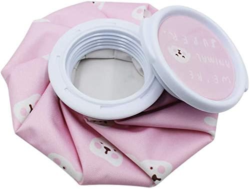 6" Mini Ice Pack Hot and Cold Reusable Ice Bag Hot Cold Therapy for Women Pain Relief Kids Head Shoulder Back Knee Sport Injuries (2 Pack: Blue+Pink)