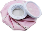 6" Mini Ice Pack Hot and Cold Reusable Ice Bag Hot Cold Therapy for Women Pain Relief Kids Head Shoulder Back Knee Sport Injuries (2 Pack: Blue+Pink)