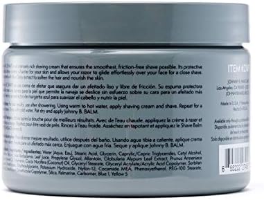 JOHNNY B. Premium Men's Shave Cream
