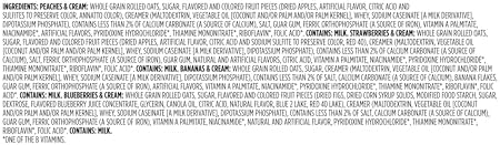 Amazon Grocery, Instant Oatmeal, Fruit & Cream Variety Pack, 9.8 Oz