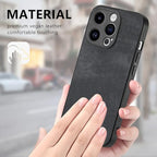 Compatible with Oppo A76 4G Case,Compatible with Oppo A76 4G CPH2375 (PU+TPU) Lens Protection Phone Cover Black