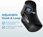 LP SUPPORT 768CN Ankle Stabilizar Brace - Achilles Tendon Strap for Tendonitis, Sprains, Strains Pain Relief and Recovery - Ankle Support for Women and Men - (Blue, M,1pcs)