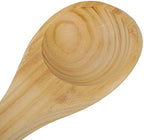 Omabeta Wooden Sauna Single Spoon Handmade Spoon Sauna Accessories Easy to Grip Sauna Water Dipper Spoon with Handle