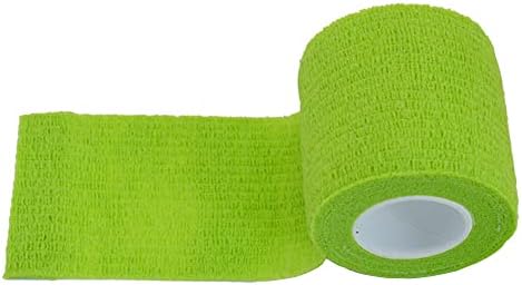 ESUPPORT 2 Inches X 5 Yards Self Adherent Cohesive Wrap Bandages Strong Elastic First Aid Tape for Wrist Ankle Pack of 10