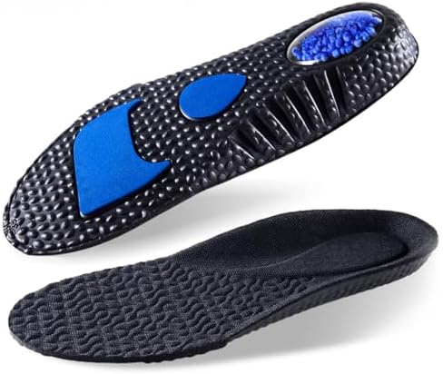 1 Pair EVA Sports Insoles Arch Support Running Shock-Absorption Shoe Pads Foot Care Soft Cushions Inserts Orthopedic Insole EU45-46