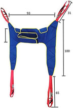 Patient Lift Sling, Solid Fabric Polyester Patient Lift Slings, Universal Patient Lift Sling, Polyester Divided Leg Slings for Patient Lifts, Rehabilitation Aids for The Elderly