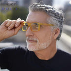 Eyekepper Oversized Reading Glasses Square Large Blue Light Readers for Men Women