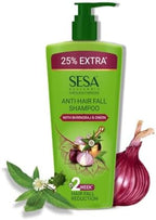 S.E.S.A Ayurvedic Anti Hair Fall Shampoo for Dry, Frizzy Hair - With 6 Herbs (Amla, Bhringraj, Neem) | Sulfate & Paraben Free | Reduces Breakage, Promotes Growth | 16.9 fl oz (500ml) - For Men & Women