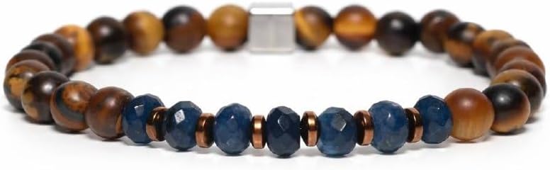 Tigranes Premium Natural Stone Bracelet Collection – Handmade Gemstone Jewelry in Luxury Branded Gift Box