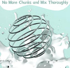 Shaker Balls, 304 Stainless Steel Wire Mixer Balls for Shaker Cups Protein Whisk Formula,Food-grade Metal, 1.2in and 1.9in, Pack of 3