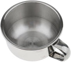 5 Pcs Stainless Steel Mens Shaving Bowl for Shaving Beard Brush