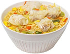 Maruchan Wonton Ramen Bowl, Chicken Flavor – Japanese-Style Instant Noodle Soup, Microwaveable Easy Meal – 3.69 Oz. (6 Pack)